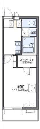 レオパレスセーグオリゾンの物件間取画像